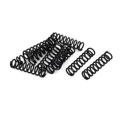 SOURCING MAP Ressort de Compression 1.2mm Fil Diamètre 9mm OD 35mm Libre Longueur Ressort Acier Extension Ressort Noir 10Pcs