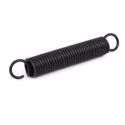 SOURCING MAP Ressort Tension Ressorts Extension 2.5mm Fil Dia 18mm OD 120mm Libre Longueur Acier à ressort 2 Crochets