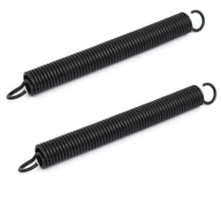 SOURCING MAP Ressort Tension Ressorts Extension 2.5mm Fil Dia 18mm OD 180mm Libre Longueur Acier à ressort 2 Crochets 2Pcs