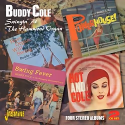 Jasmine Records Buddy COLE - Swingin' at the Hammond Organ - Four Stereo Albums, CD, Buddy Cole, Support physique, Adulte, 2  ...