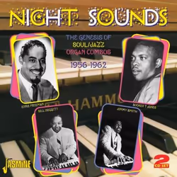 Jasmine Records Various Artists - Night Sounds - The Genesis of Soul/Jazz Organ Combos, CD, Support physique, 2 disques, 14/0 ...