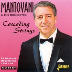 Jasmine Records MANTOVANI & His Orchestra - Cascading Strings - 99 Original Recordings 1951 - 1954 CD