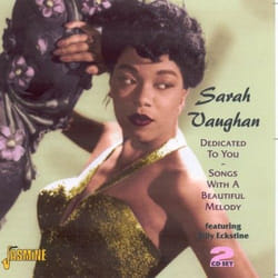 Jasmine Records Sarah VAUGHAN - Dedicated To You CD