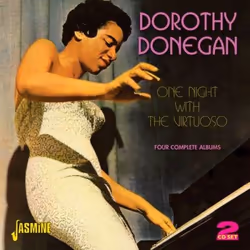 Jasmine Records Dorothy DONEGAN - One Night with the Virtuoso - Four Complete Albums, CD, Dorothy Donegan, Support physique,  ...