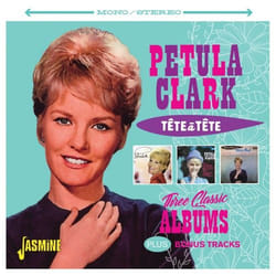 Jasmine Records Petula CLARK - Tête á Tête - Three Classic Albums Plus Bonus Tracks CD