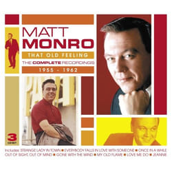 Jasmine Records Matt MONRO – That Old Feeling – The Complete Recordings 1955-1962 CD