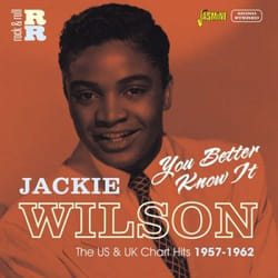 Jasmine Records Jackie WILSON - You Better Know It - The US and UK Chart Hits 1957-1962 CD