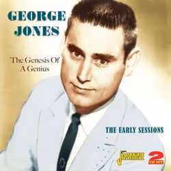 Jasmine Records George JONES - The Genesis of a Genius - The Early Sessions, CD, George Jones, Support physique, Adulte, 2 di ...
