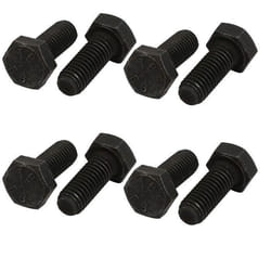 Vis hexagonale SOURCING MAP  8Pcs M8x20mm Acier Grade 88 complet filetage à gauche boulon à tête hexagonale Fixation