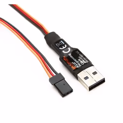Spektrum SPMA3065, USB A, Mâle/Mâle, Noir, Orange, Rouge