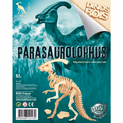 Buki Dinos 3D Bois - Présentoir 24 Pièces/6 Modèles
