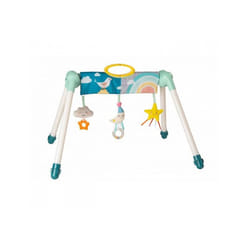 Portique déveil pour bébé - Taf Toys - Mini Lune - Pliable - 3 jouets amovibles - Multicolore
