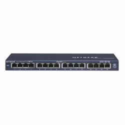NETGEAR GS116, Non-géré, Gigabit Ethernet (10/100/1000), Full duplex