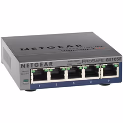 NETGEAR 5-Port Gigabit Ethernet Switch, Non-géré, Full duplex