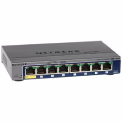 NETGEAR GS108T-200, Géré, L2, Gigabit Ethernet (10/100/1000), Full duplex