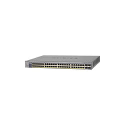 NETGEAR GS752TP Géré L3 Gigabit Ethernet (10/100/1000) Connexion Ethernet, supportant l'alimentation via ce port (PoE) Gris