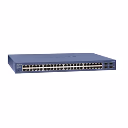 NETGEAR GS748T, Géré, L2+, Gigabit Ethernet (10/100/1000), Full duplex, Grille de montage