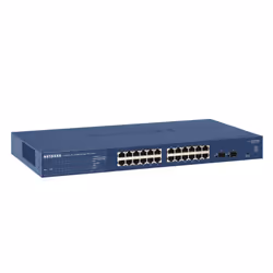 NETGEAR ProSAFE GS724Tv4 Géré L3 Gigabit Ethernet (10/100/1000) Bleu