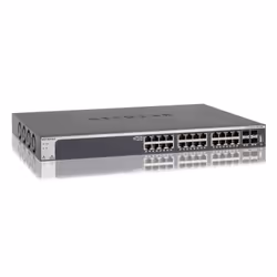 NETGEAR XS728T Géré L2+/L3 10G Ethernet (100/1000/10000) Noir