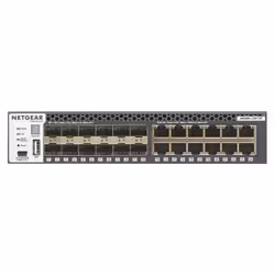 NETGEAR M4300-12X12F, Géré, L2/L3, 10G Ethernet (100/1000/10000), Grille de montage, 1U