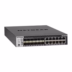 NETGEAR M4300-12X12F Géré L2/L3 10G Ethernet (100/1000/10000) 1U Noir