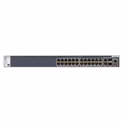 NETGEAR M4300-28G, Géré, L3, Gigabit Ethernet (10/100/1000), Grille de montage, 1U