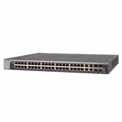 NETGEAR XS748T-100NES commutateur réseau Géré L2+/L3 10G Ethernet (100/1000/10000) Noir - Vue supplémentaire 4