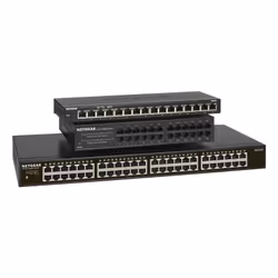 NETGEAR GS348 Non-géré Gigabit Ethernet (10/100/1000) 1U Noir - Vue supplémentaire 4