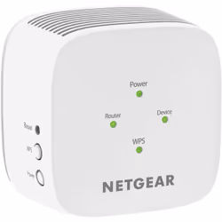 NETGEAR EX6110 Émetteur et récepteur réseau Blanc 10, 100, 300 Mbit/s