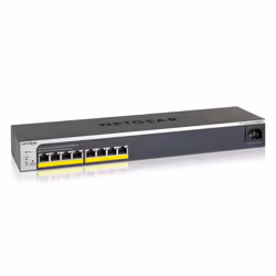 NETGEAR GS408EPP, Géré, L2, Gigabit Ethernet (10/100/1000), Full duplex, Connexion Ethernet, supportant l'alimentation via ce ...