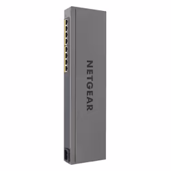 NETGEAR GS408EPP Géré L2 Gigabit Ethernet (10/100/1000) Connexion Ethernet, supportant l'alimentation via ce port (PoE) Noir, Gris