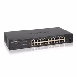 NETGEAR GS324T, Géré, L2/L3/L4, Gigabit Ethernet (10/100/1000), Full duplex, Grille de montage