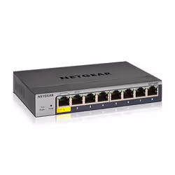 NETGEAR GS108T-300, Géré, L2/L3/L4, Gigabit Ethernet (10/100/1000), Full duplex