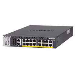 NETGEAR M4300-16X, Géré, L3, 10G Ethernet (100/1000/10000), Connexion Ethernet, supportant l'alimentation via ce port (PoE),  ...