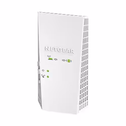 NETGEAR EX6420, Répéteur réseau, 1900 Mbit/s, 10,100,1000 Mbit/s, Interne, 10/100/1000Base-T(X), 802.11a, 802.11b, 802.11g, W ...