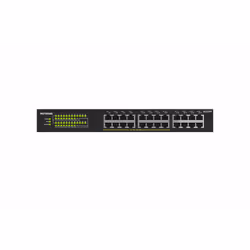 NETGEAR GS324P Non-géré Gigabit Ethernet (10/100/1000) Connexion Ethernet, supportant l'alimentation via ce port (PoE) 1U Noir - Vue supplémentaire 4