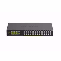 NETGEAR GS324P Non-géré Gigabit Ethernet (10/100/1000) Connexion Ethernet, supportant l'alimentation via ce port (PoE) 1U Noir - Vue supplémentaire 5