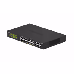 NETGEAR GS324P Non-géré Gigabit Ethernet (10/100/1000) Connexion Ethernet, supportant l'alimentation via ce port (PoE) 1U Noir - Vue supplémentaire 6