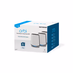 NETGEAR Orbi RBK853 AX6000 WiFi 6 Mesh System Tri-bande (2,4 GHz / 5 GHz / 5 GHz) Gris 4 Interne - Vue supplémentaire 4