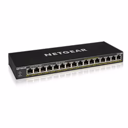 NETGEAR GS316PP, Non-géré, Gigabit Ethernet (10/100/1000), Full duplex, Connexion Ethernet, supportant l'alimentation via ce  ...
