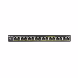 NETGEAR GS316PP Non-géré Gigabit Ethernet (10/100/1000) Connexion Ethernet, supportant l'alimentation via ce port (PoE) Noir