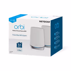 NETGEAR Orbi RBK752 AX4200 WiFi 6 Mesh System Tri-bande (2,4 GHz / 5 GHz / 5 GHz) Blanc 5 Interne