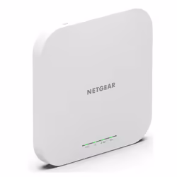 NETGEAR Insight Cloud Managed WiFi 6 AX1800 Dual Band Access Point (WAX610) 1800 Mbit/s Blanc Connexion Ethernet, supportant l'alimentation via ce port (PoE)
