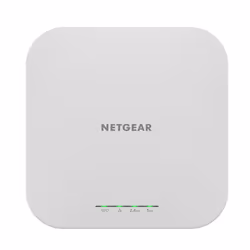 NETGEAR Insight Cloud Managed WiFi 6 AX1800 Dual Band Access Point (WAX610) 1800 Mbit/s Blanc Connexion Ethernet, supportant l'alimentation via ce port (PoE)