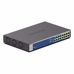 NETGEAR GS516UP Non-géré Gigabit Ethernet (10/100/1000) Connexion Ethernet, supportant l'alimentation via ce port (PoE) Gris