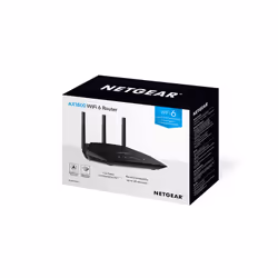 NETGEAR Nighthawk 4-Stream AX1800 WiFi 6 Router (RAX10) routeur sans fil Gigabit Ethernet Bi-bande (2,4 GHz / 5 GHz) Noir - Vue supplémentaire 5