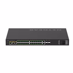 NETGEAR M4250-26G4XF-PoE+ Géré L2/L3 Gigabit Ethernet (10/100/1000) Connexion Ethernet, supportant l'alimentation via ce port (PoE) 1U Noir - Vue supplémentaire 5