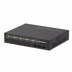 NETGEAR M4250-40G8XF-PoE++ Géré L2/L3 Gigabit Ethernet (10/100/1000) Connexion Ethernet, supportant l'alimentation via ce port (PoE) 2U Noir - Vue supplémentaire 4