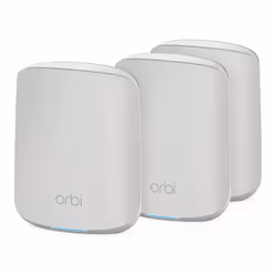 NETGEAR Orbi RBK353 AX1800 WiFi 6 Dual-band Mesh System, Blanc, Interne, Bi-bande (2,4 GHz / 5 GHz), Wi-Fi 6 (802.11ax), 802. ...