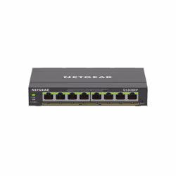 NETGEAR 8-Port Gigabit Ethernet PoE+ Plus Switch (GS308EP) Géré L2/L3 Gigabit Ethernet (10/100/1000) Connexion Ethernet, supportant l'alimentation via ce port (PoE) Noir - Vue supplémentaire 4